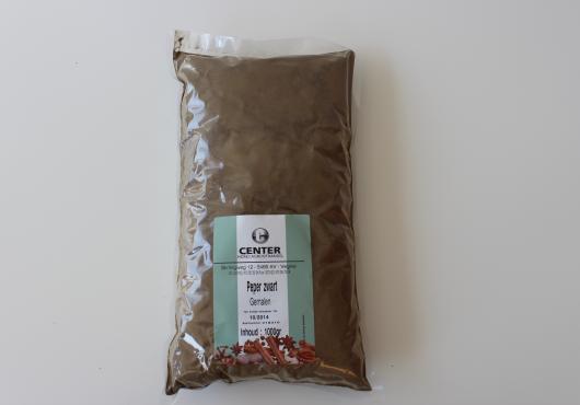 Zwarte peper gemalen zak per kg