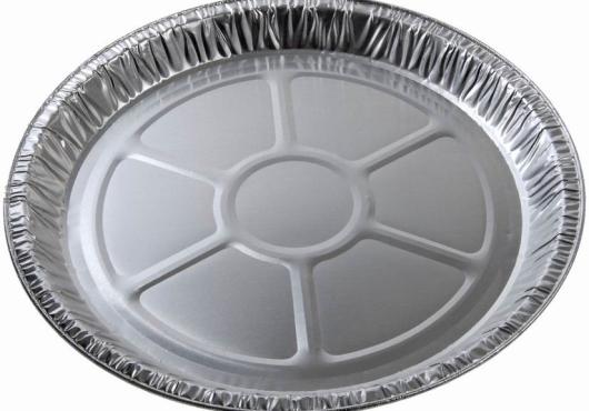 Alu. bak rond Kl. 17cm 100 st