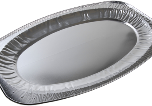 Alu. Ovaal 55 cm 50 st
