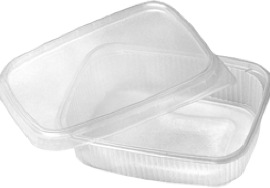 Saladebakjes+deksel 125cc vierkant1000s