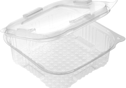 Saladebak 250cc 500 st met klap-deksel