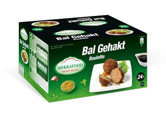 Mekkafood Bal Gehakt 24x125gr