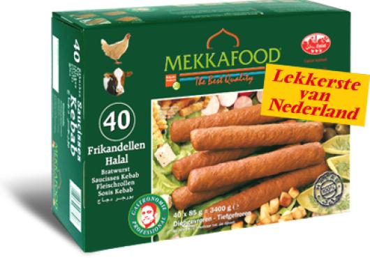 Mekkafood Frikandellen 40x85gr
