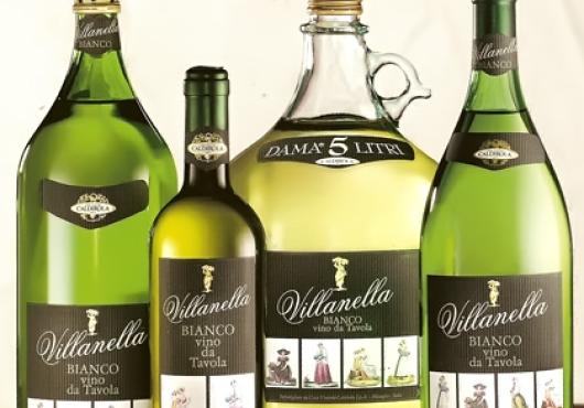 Huiswijn wit Villanella Bianca vdt 2 lt. Caldirola 10,5 %